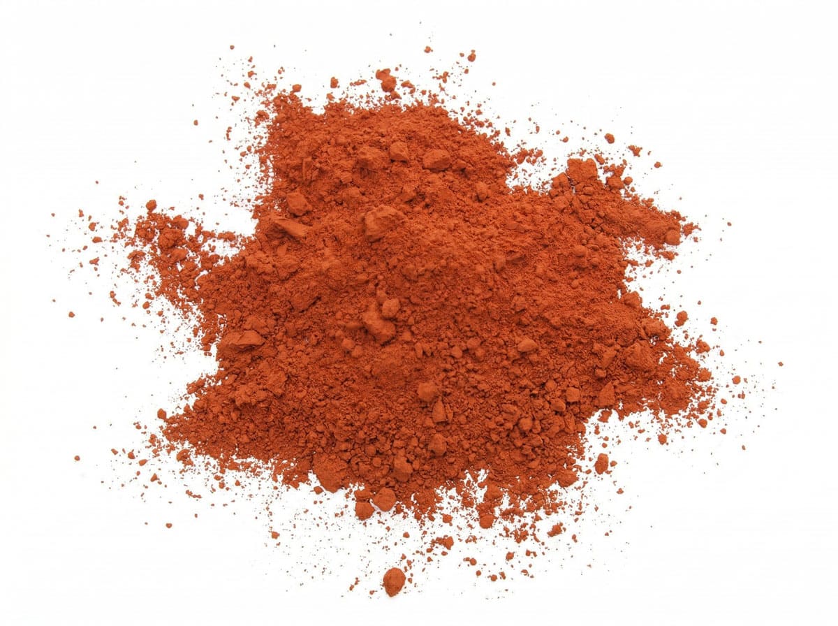 A pile of Italian red clay ready for court top-dressing